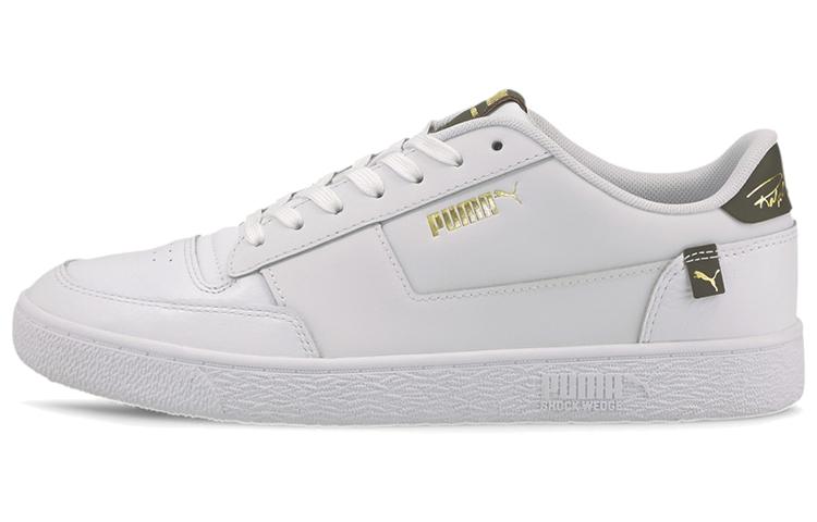 PUMA Ralph Sampson Mc Pop Casual Shoes White/Green 375910-01 35.5