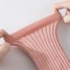 1 pairs of women's yoga socks, solid color midsole anti slip grip yoga Pilates ballet socks