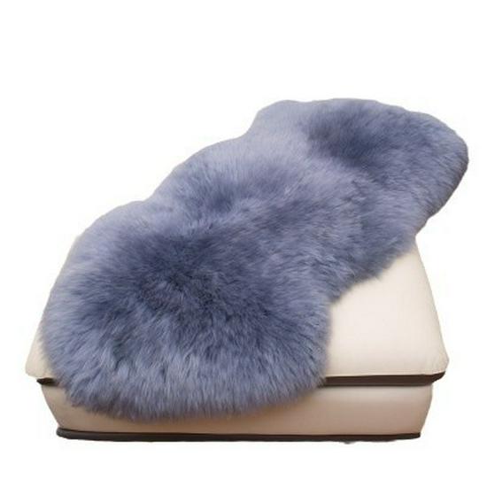 Australian Wool Sheepskin Rug: Long-Hair Irregular Bedside Mat & Sofa Blanket
