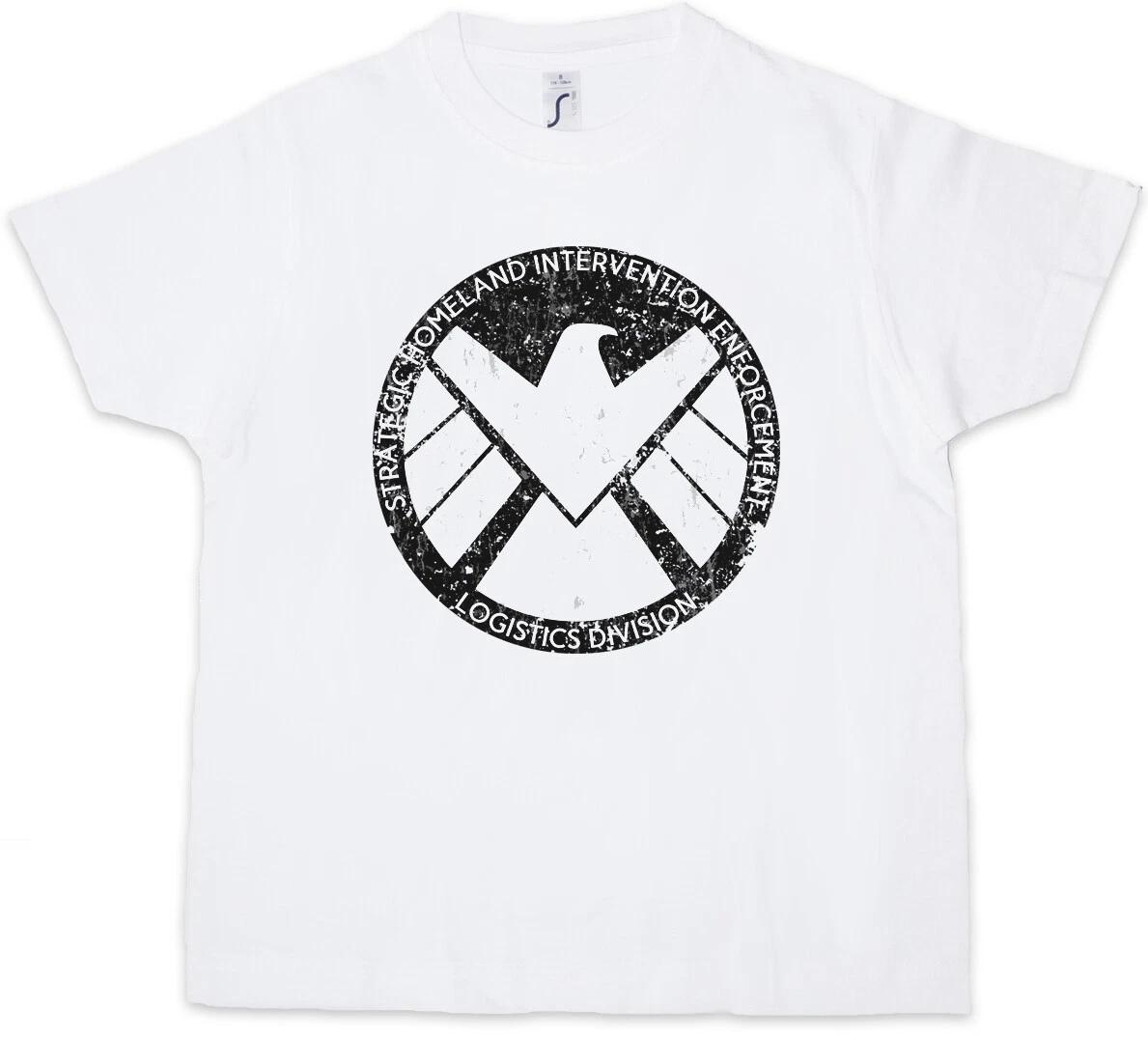 S.H.I.E.L.D. LOGO I Kids Boys kids boys T-Shirt Nick SHIELD Fury Hydra Comic Character 160