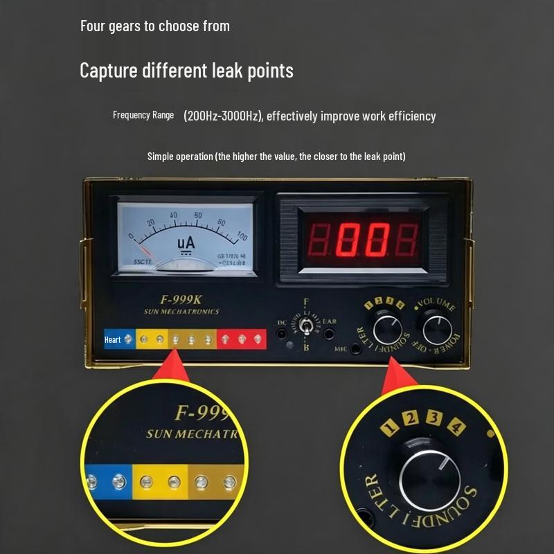 High-Precision Water Leak Detector