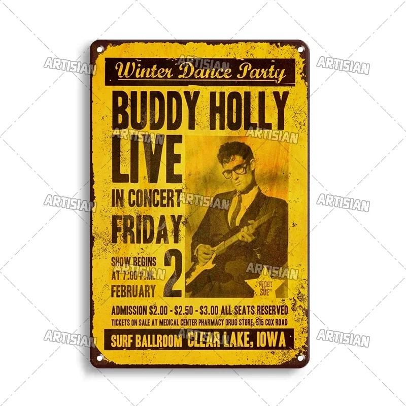 Postarzany Metalowy Plakat Muzyka Dekoracyjny Talerz Klasyczna Metalowa Tabliczka Rockowa Płyta Ścienna Bar Garaż Kawiarnia Ściana Dekor Przemysłowy Metalowe Znaki