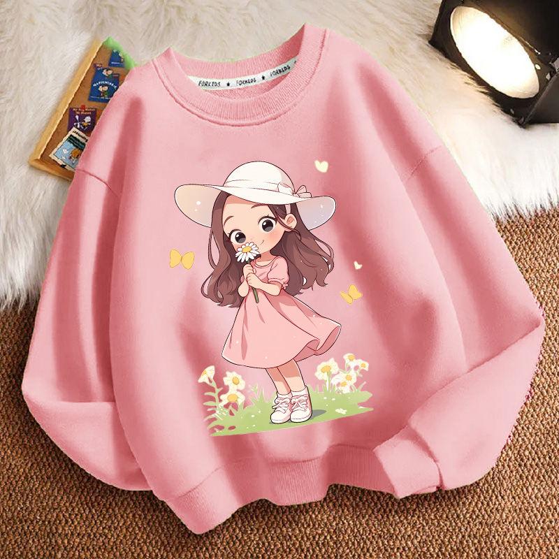 Cute Hoodies for Children, Long-sleeved Casual Hoodies for Boys and Girls In Spring and Autumn