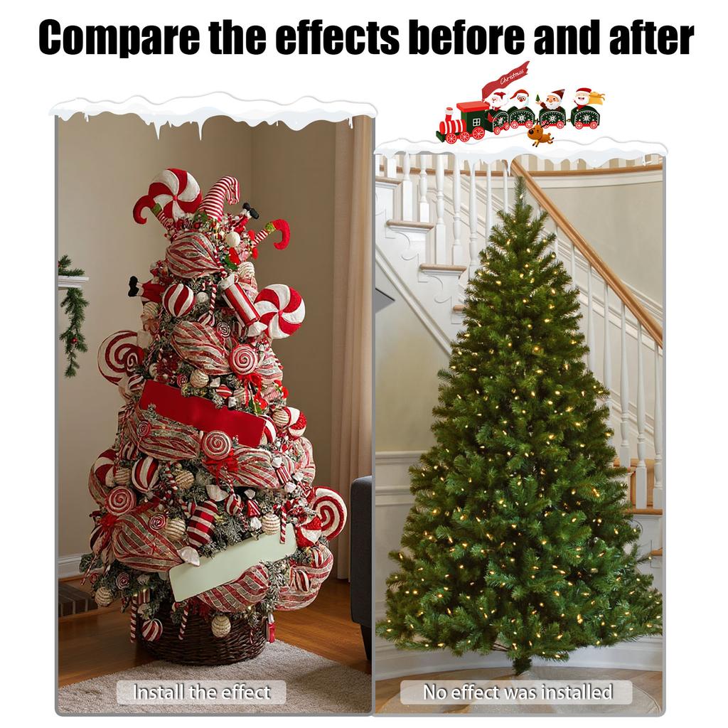 2 Rolls Metallic Foil Mesh Rolls Metallic Foil Deco Mesh Christmas Mesh Ribbon for Wreath Swags and Christmas Tree Decoration