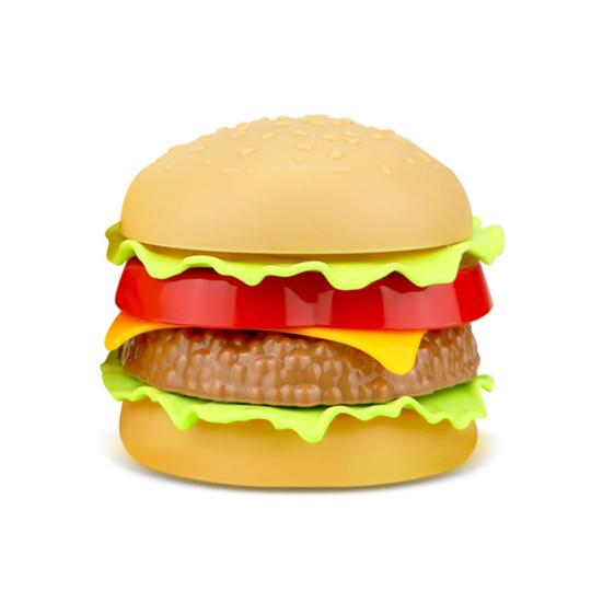 

Simulation Fast Food Hamburger French Fries Kitchen Model Kids Pretend Play Toy Hamburger