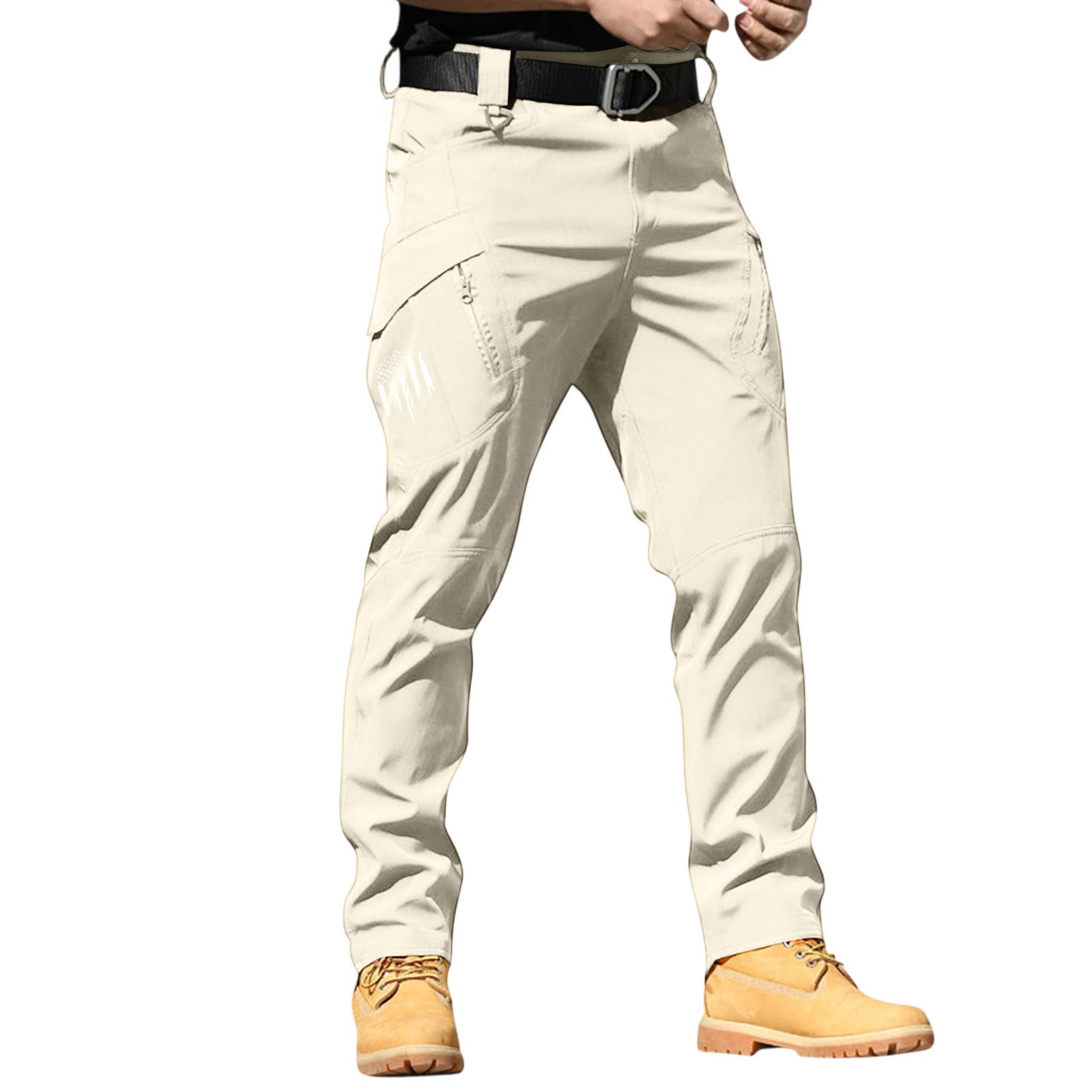 

Men s City Special Service Pants Military Fan Ix9 Multi Pocket Overalls XL білий
