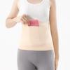 Cold-Proof Postpartum Waist Support Belt with Double Pockets and Tummy Warmer