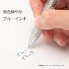 Pentel Ballpoint Pen Gel Ink Gel Infree 0.7 mm Clear Shaft BL77TL-C Blue 10