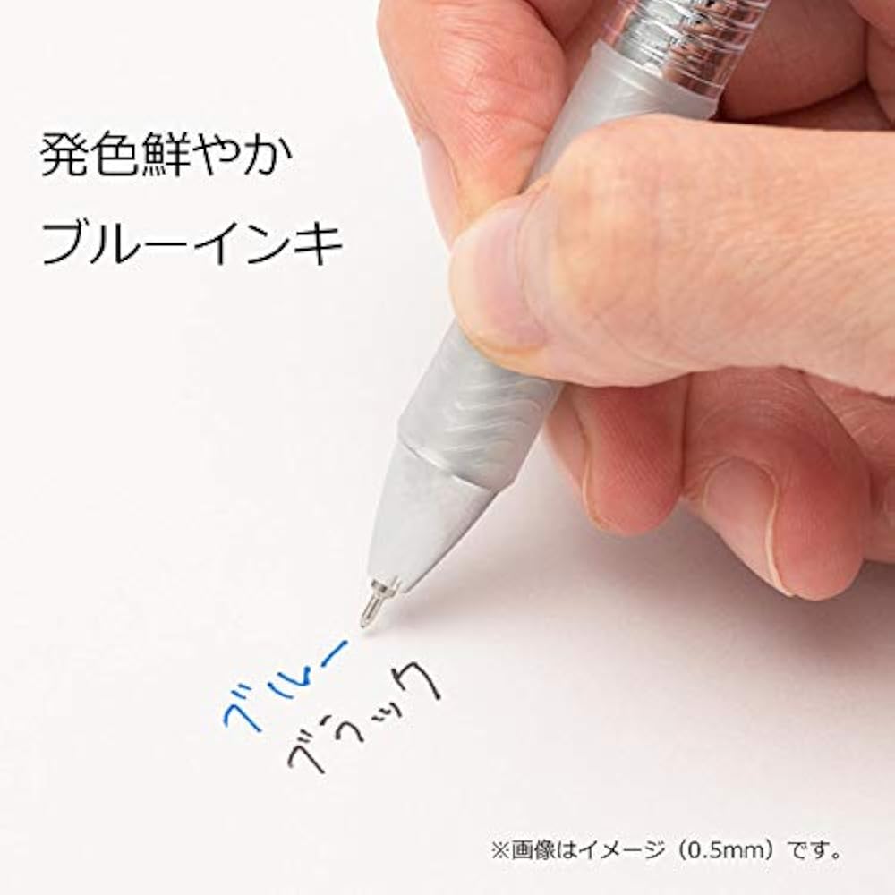 Pentel Ballpoint Pen Gel Ink Gel Infree 0.7 mm Clear Shaft BL77TL-C Blue 10