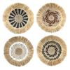 Circular Wall Hanging Wall Decoration Round Grass Weaving Ornament