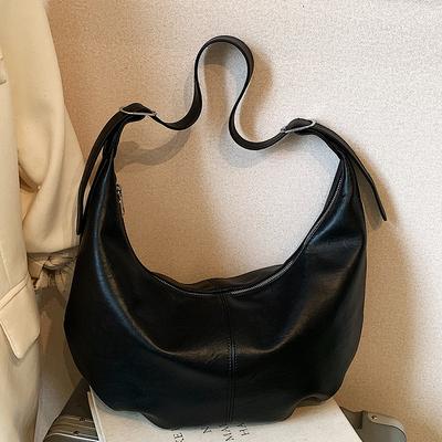 Große Knödeltasche, Unterarmtasche für Pendler, Modische Umhängetasche, Lässige Crossbody-Tasche