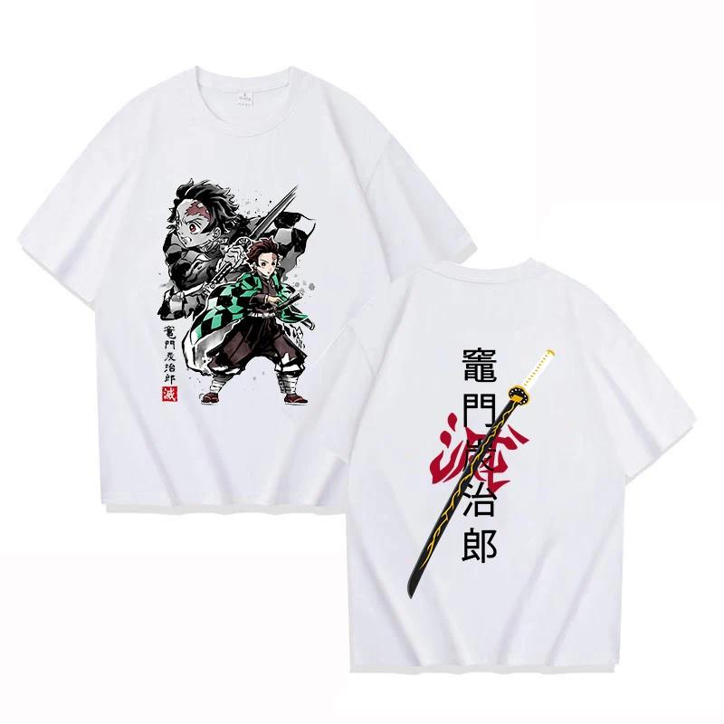 New Anime Kamado Tanjirou Printed T-Shirts Women Men Short Sleeve Funny Round Neck Tee Shirt Casual Summer Tops