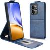 For Realme 14 5G Stand Case Magnetic Clasp Vertical Flip Leather Phone Cover with Card Holder