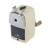 Carl Manufacturing Co., Ltd. Angel 5 Royal 3 Pencil Sharpener, Made In Japan, Manual, Stepless Lead Adjustment Function, Cream, A5RY3N-I