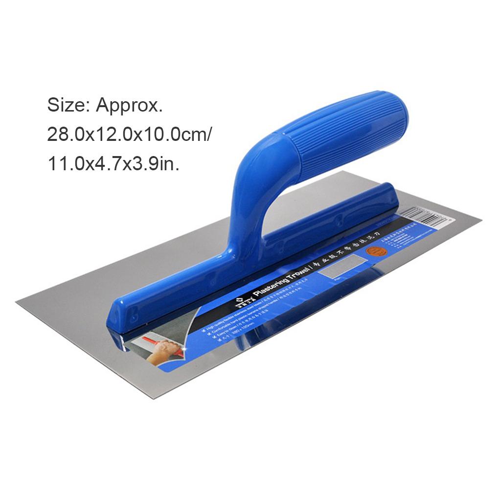 Plastering Trowel Building Worker Ploster Fitting Manual Stainless Steel Concrete Finishing Trowels Tiling Hand Tool