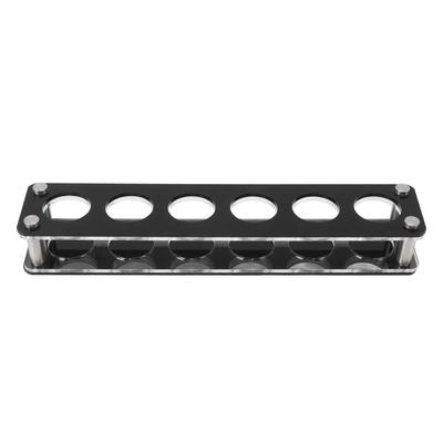 Wine Bottle Display Holder Acrylic Impact Resistant Decorative Wine Bottle Rack for Home Bar 1X6 6 Head Combination Cup
