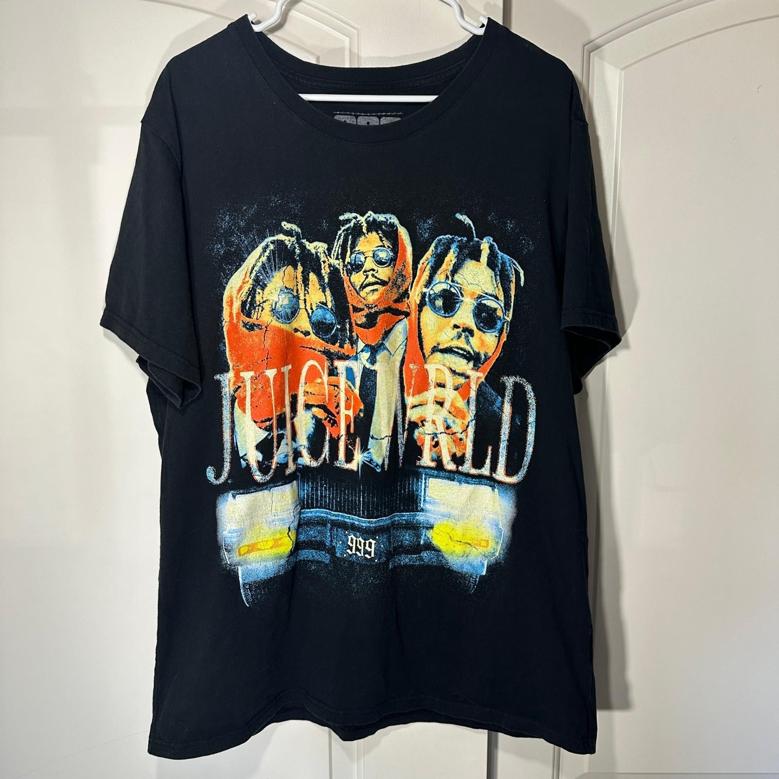 Juice WRLD 999 Club Graphic Short Sleeve T Shirt Mens XL Black Lucid Dreams Unisex T-Shirt XXXXL