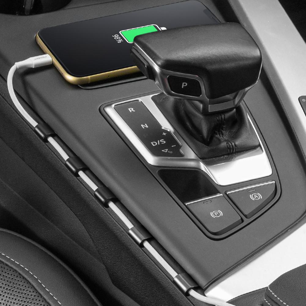 6/12pcs Car Data Cable Fixing Clip Navigation Car Charging Clip Cable Multifunctional Clip, And Organizing Truck Storage J3K7