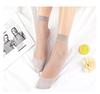 Langsha Women's Summer Silk Ankle Socks - 2026 Nude, Wear-Resistant, Non-Slip, Cotton Bottom, Core-Spun Silk