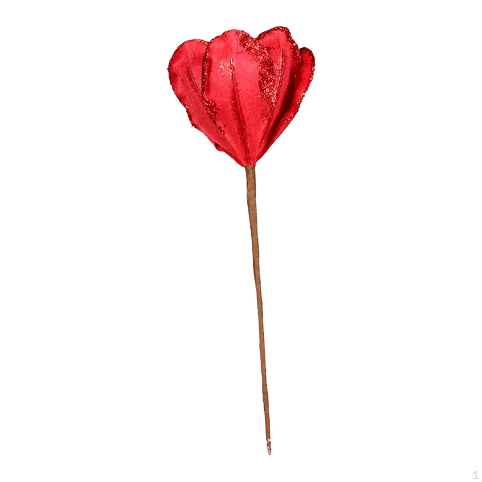 

Artificial Flower Ornaments for Christmas Tree Adding Festival Atmosphere Wreath Garland Decor Style A