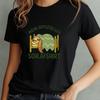 T-Shirt Frauen Faultier Schlaf Shirt Motiv Baumwolle Größe S bis 3XLWird in neuem Fenster oder Tab geöffnet