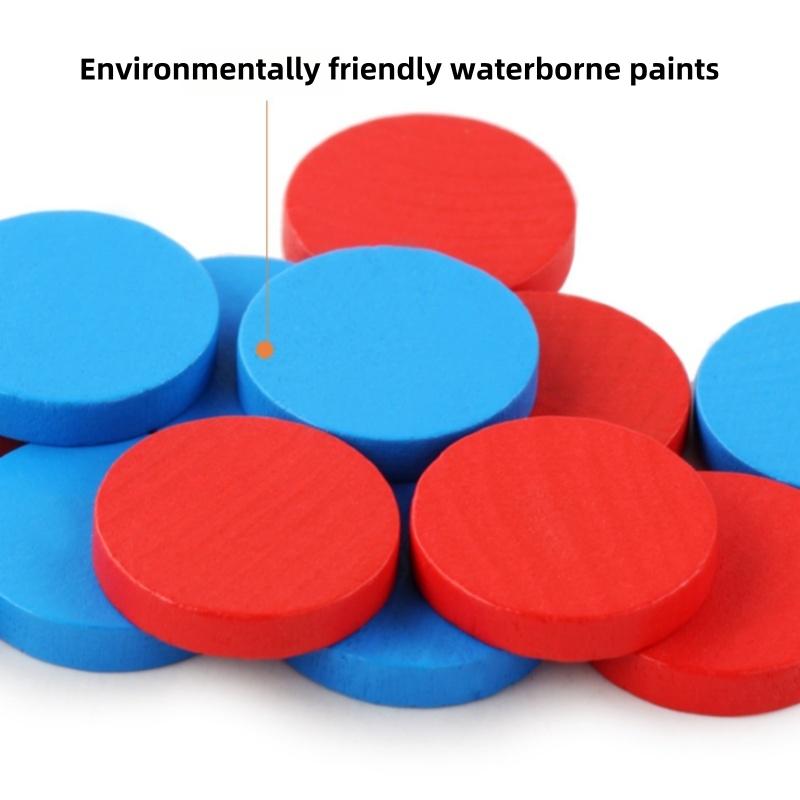 Dreidimensionales Vier-Gewinnt-Schach-Mehrspielerspiel Schach Kinder Lernspielzeug frühe Kindheit Spielzeug Holzbox-Set