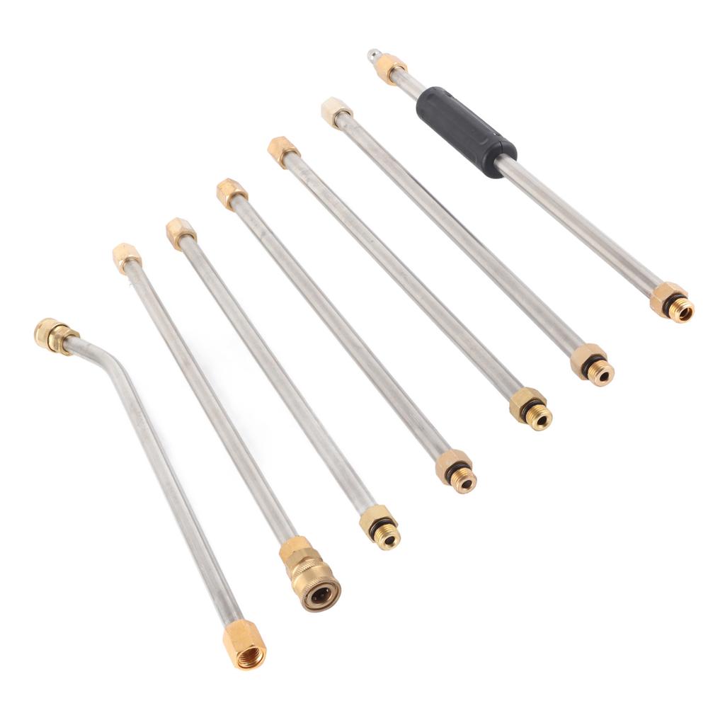 Pressure Washer Extension Wand Kit with 5 Nozzle Tips for Garden Lawn Agriculture Irrigation