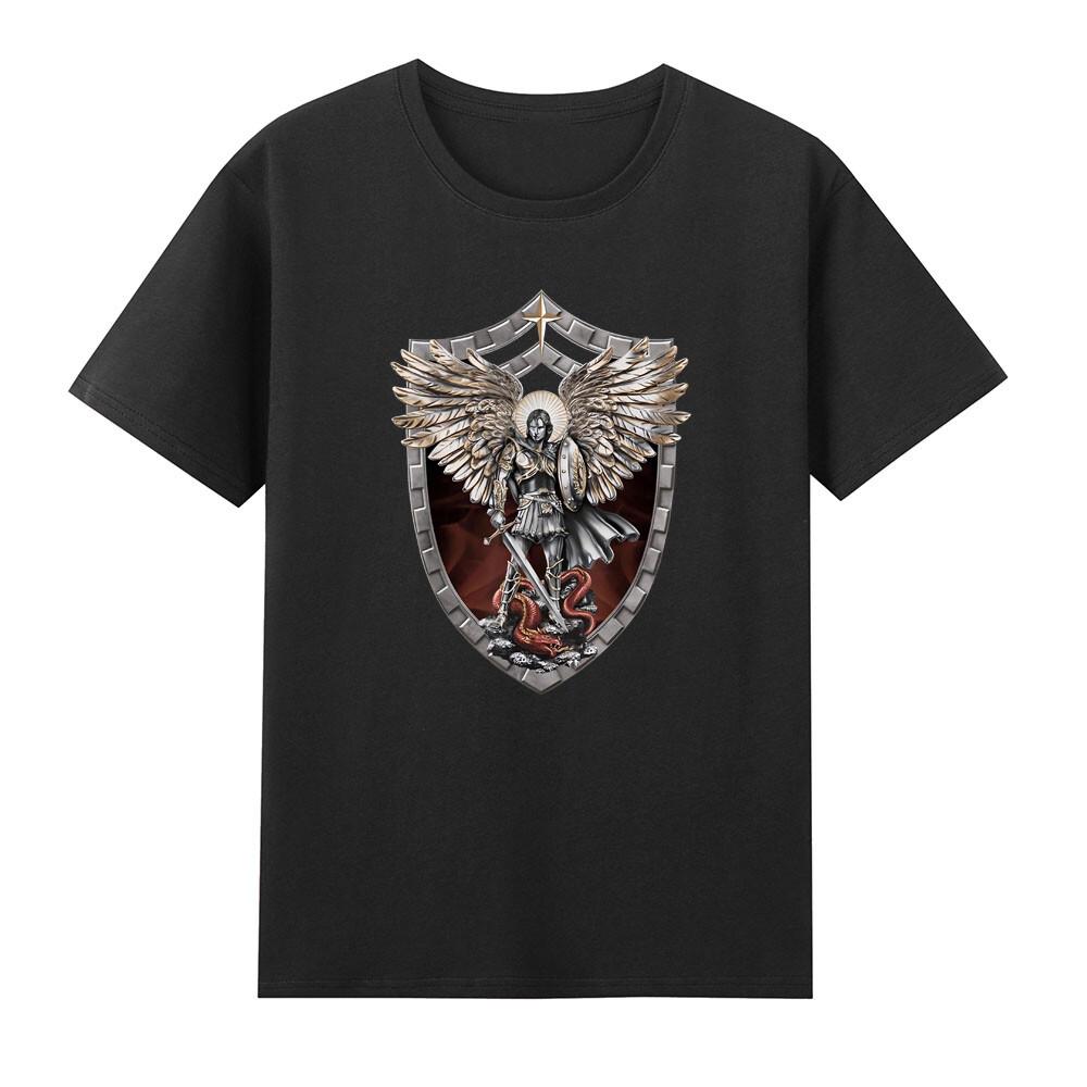 Saint Michael The Archangel Prayer Catholic Traditional TShirt S