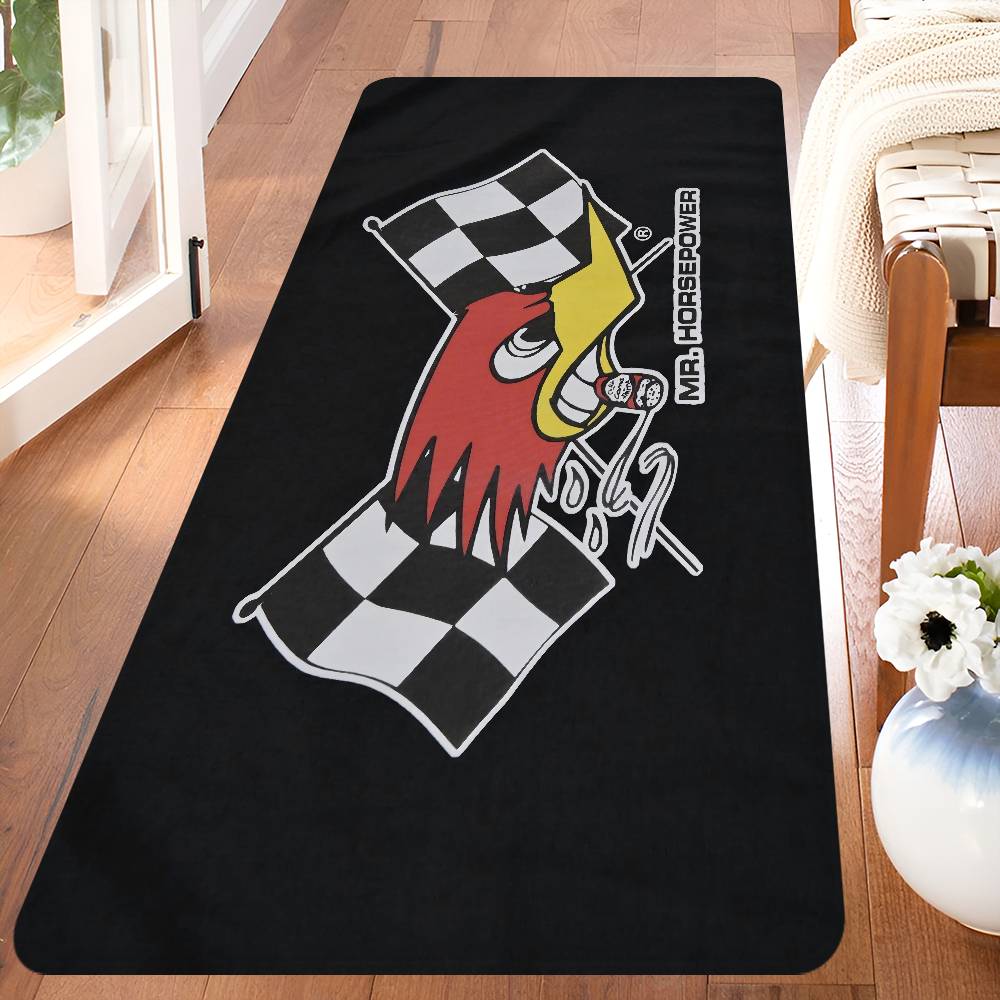 

Mr H-Horsepower Clay Smith Floor Mat Rectangle Anti-slip Home Soft Badmat Front Door Indoor Outdoor Mat Hotel Decor Mat 40x60cm