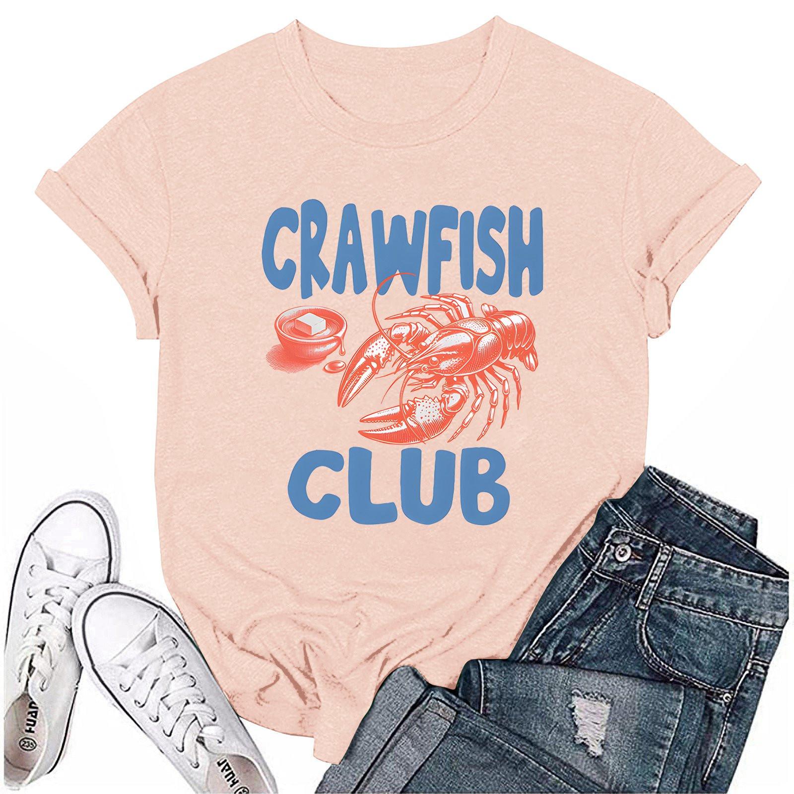 

Женские модные повседневные топы с короткими рукавами и круглым вырезом, плиссированные топы с короткими рукавами и принтом S розовый