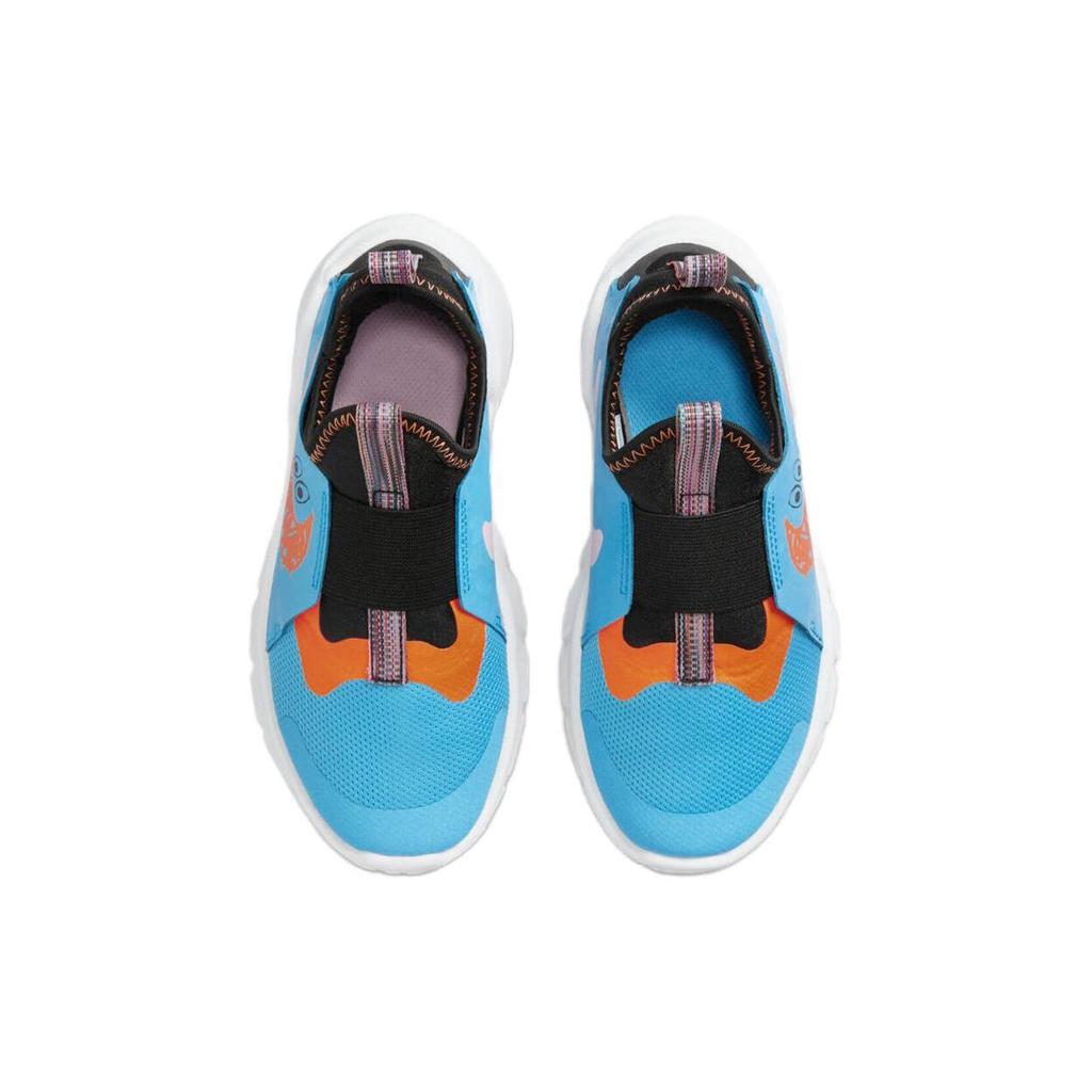 Nike Flex Runner 2 Lil PS 'Blue Lightning Total Orange' DZ4487-400