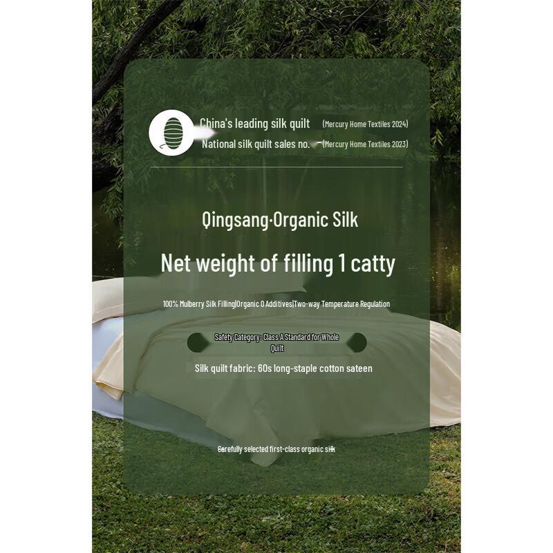 Mercury Home Textiles Tussah Silk Comforter