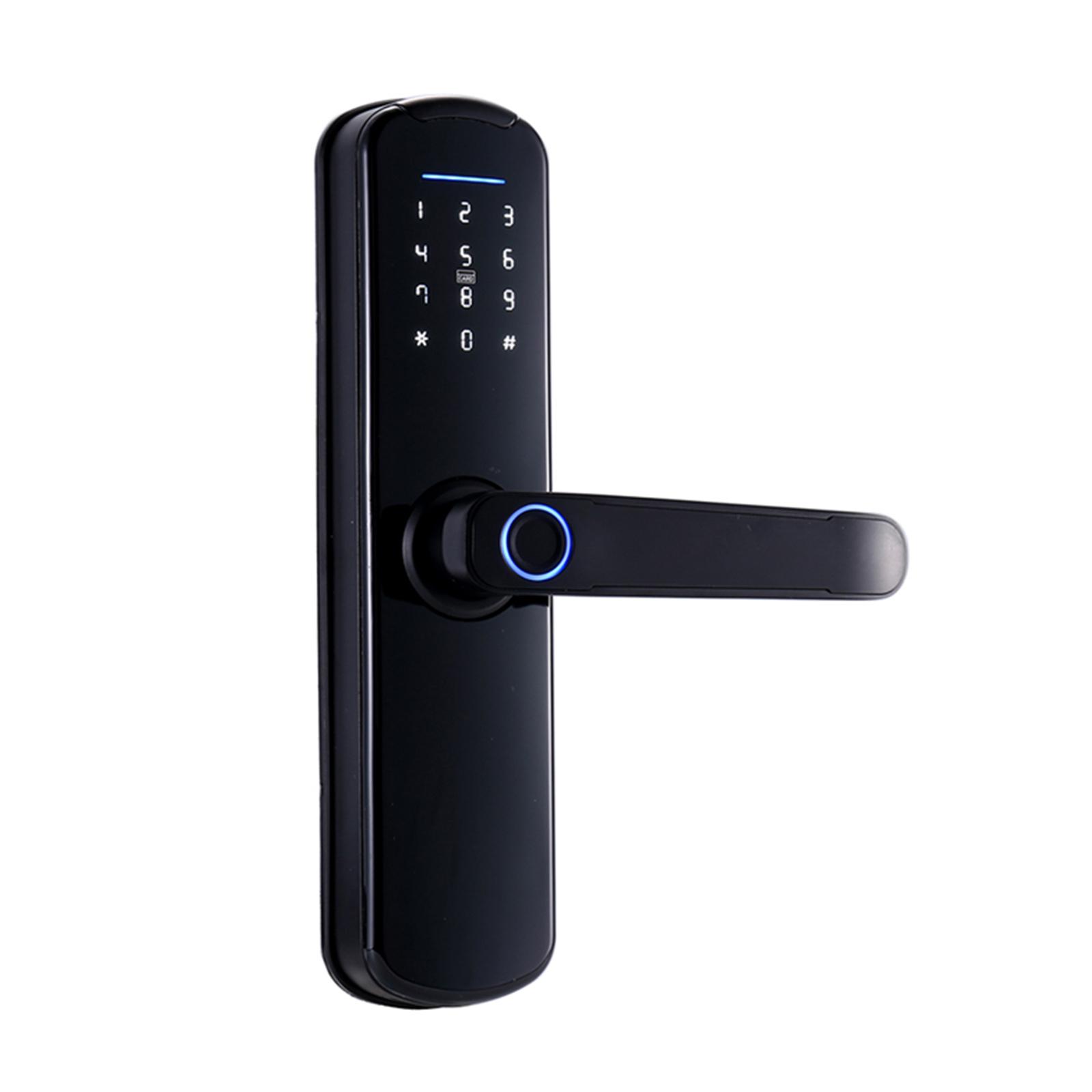 

WAFU Tuya Замок отпечатков пальцев Крытый электронный замок Смарт-карта с паролем отпечатков пальцев Механический ключ