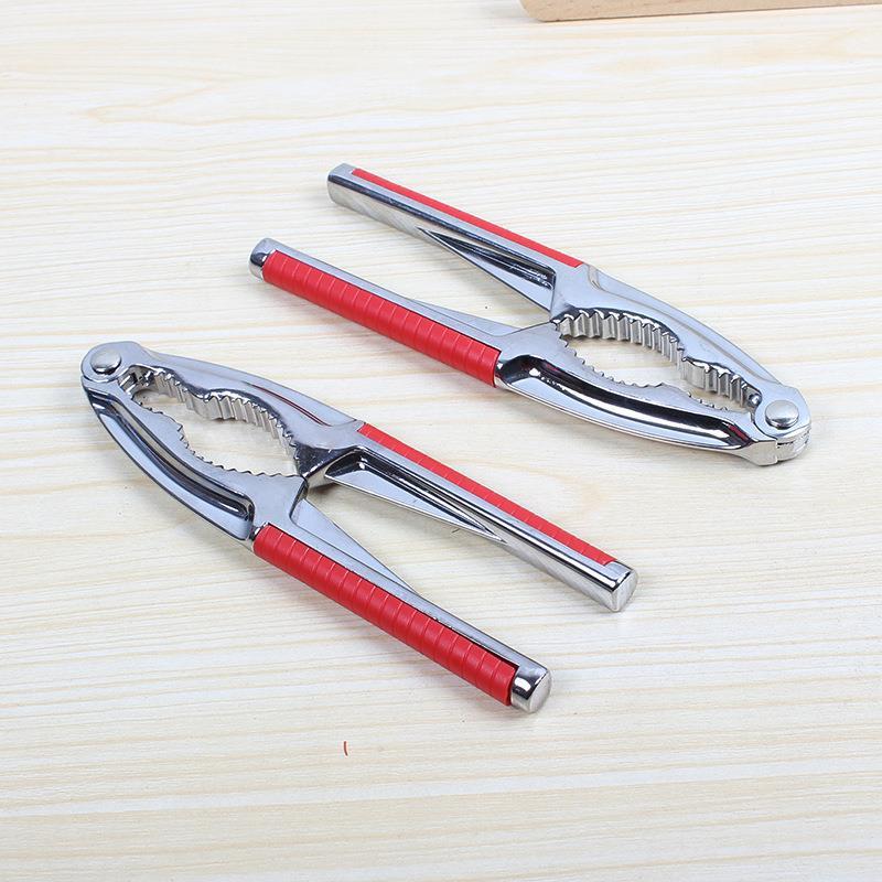 Household Walnut Peeling Tool Creative Manual Zinc Alloy Walnut Clip Simple Multi-functional Walnut Pliers