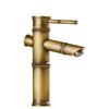 MDNG Vintage Bamboo Style Bathroom Sink Faucet
