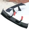 Quick Installation 1x Spoiler Universal ABS Carbon Fiber