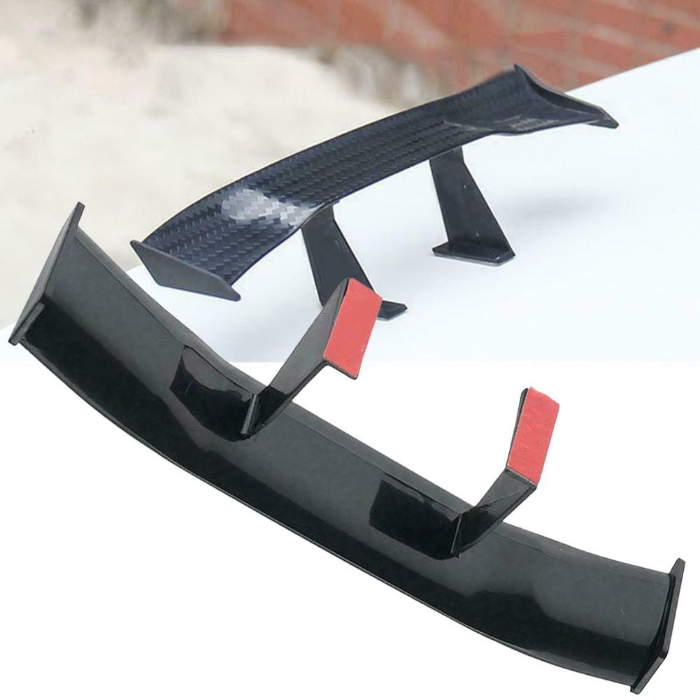 Quick Installation 1x Spoiler Universal ABS Carbon Fiber