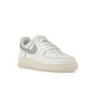 Nike Air Force 1 07 Essential Silver Swoosh Women Sneakers White Summit-White Metallic-Silver DQ7569-100