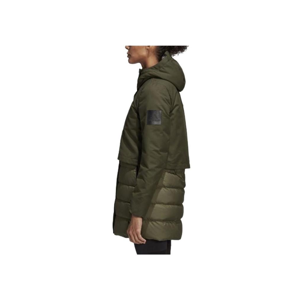 adidas Climawarm Warm Bequem Wasserdicht Daunenjacke Damen Jacke Grün CY8646