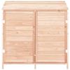 VidaXL Garden Shed Tool Shed Storage Shed for Household Items Outdoor 102x52x112 Cm Wood 152182