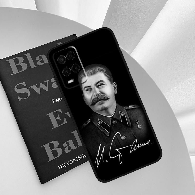 

Russian Stalin Ussr Case For Oppo A52 A72 A76 A96 A54 A74 A94 A54S A57S A58 A78 A98 A57 A77 A15 A16 A17 Cover OPPO A54 4G