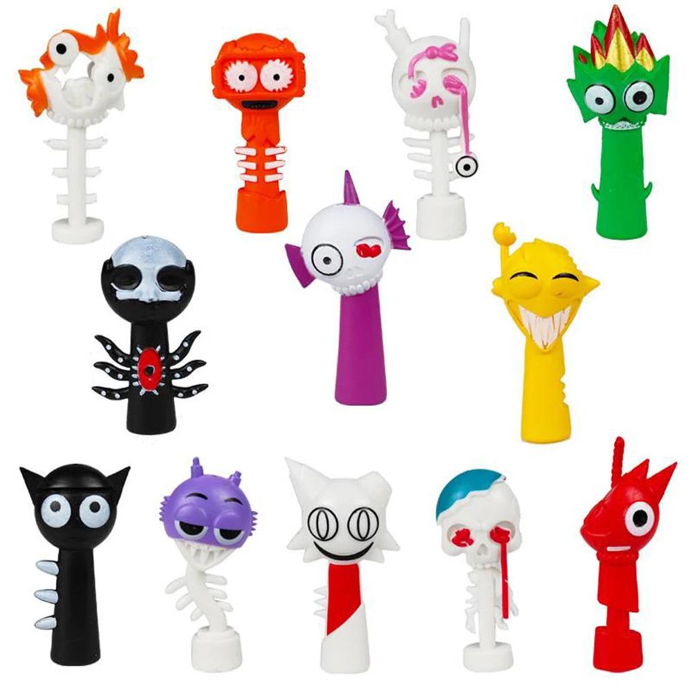 12Pcs/Set Colorful Toys Horror Game Toys Cartoon Cute Figures Collectible For Kid Birthday Gift Children Dolls