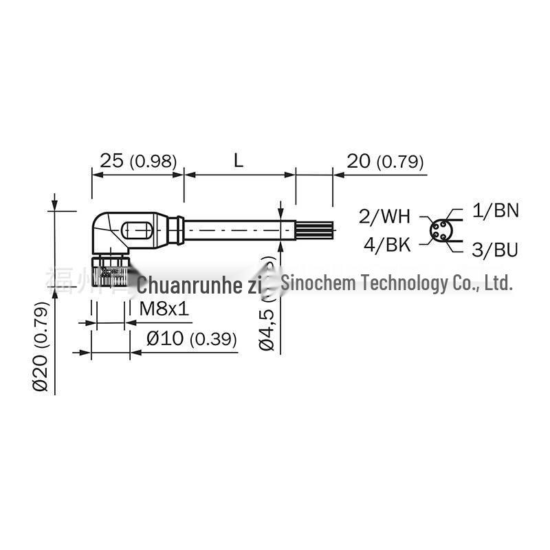 SICK Sensor Connection Cable 2095591 - New Inquiry (Model: YG8U14-100UA3XLEAX) YG8U14-100UA3XLEAX