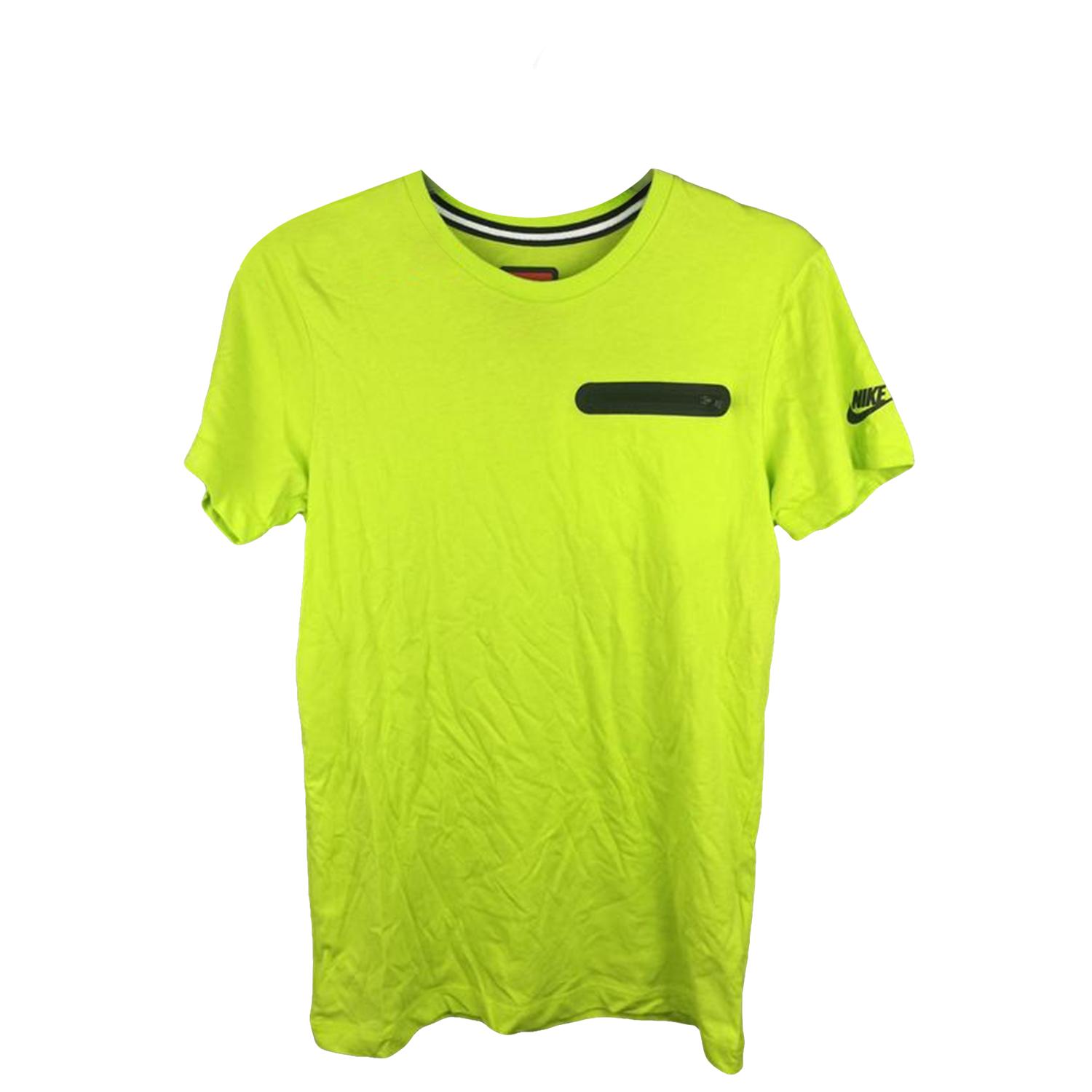 

Nike Pocket Glory Top-Tech Logo Cotton Sports High Elasticity Crew Neck Short Sleeve T-Shirt Men Tops 614347-382 XL