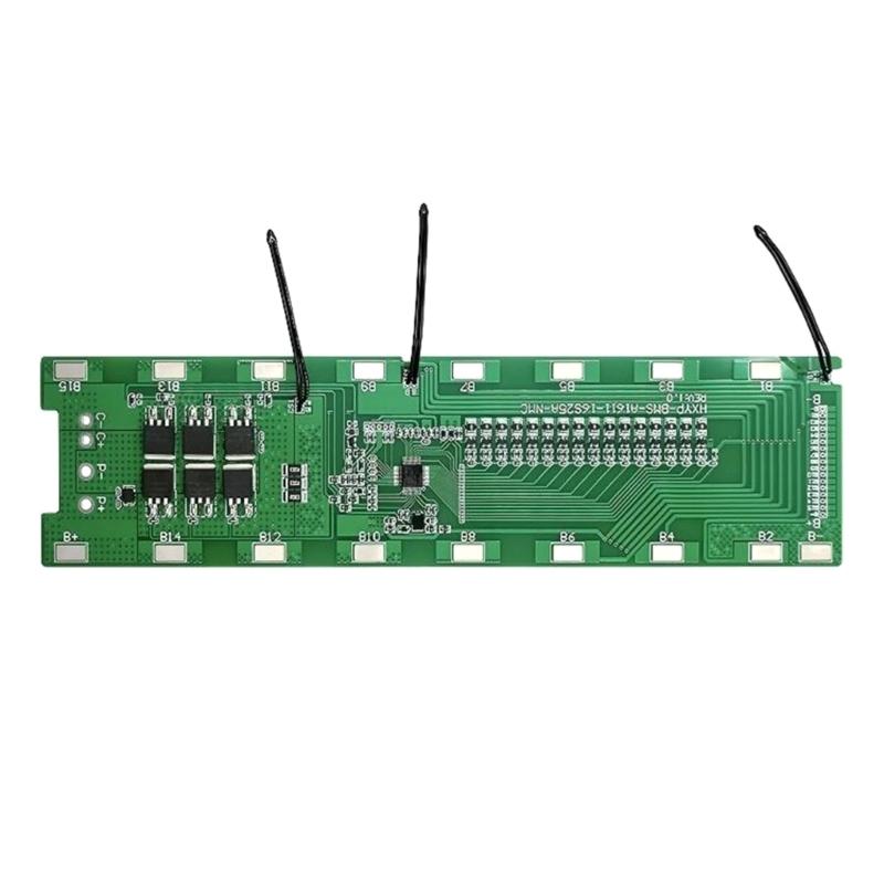 Intelligent Battery Management for 16S 60V 18650 Cells Featuring Thermal Regulation and Cell Equalization Technology