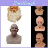 Realistic Latex Old Man Face Mask For Fancy Dress Cosplay Costume Halloween High Quality Material