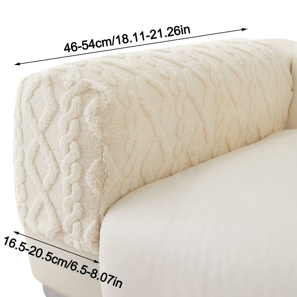 Stretch Sofa Cover Anti Slip Couch Arm Protector Sofa Armrest Cover  for Home Furniture Decor