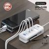 4 Ports USB Charger Socket 66W Muti Ports Fast Charging Phone Charger Power Strip For Xiaomi Samsung EU/US/UK Plug Wall Charger