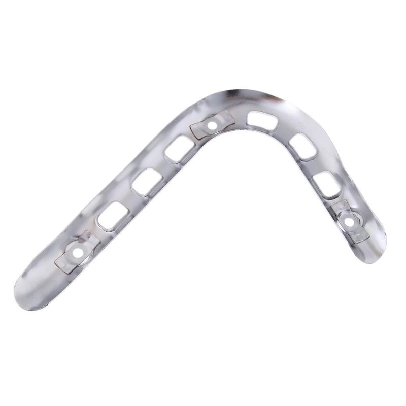 Metal Exhaust Header Pipe Guard Motorcycle Muffler Shield Protector for Yamaha PW50 1981 2016 Engine Accessory