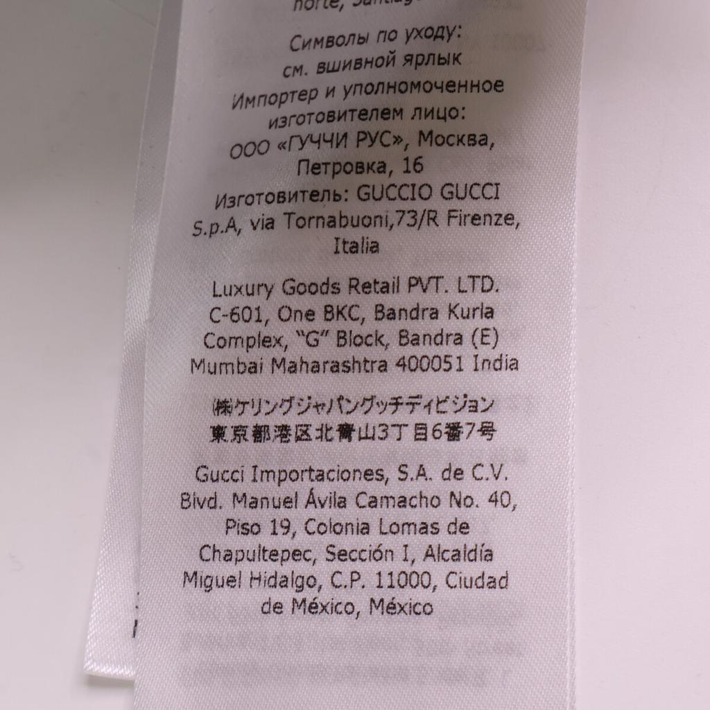 Gucci Domestic Regular 652658 GG Denim Leather Switch Square Patch Belted Jacket 34 IndigoUsed